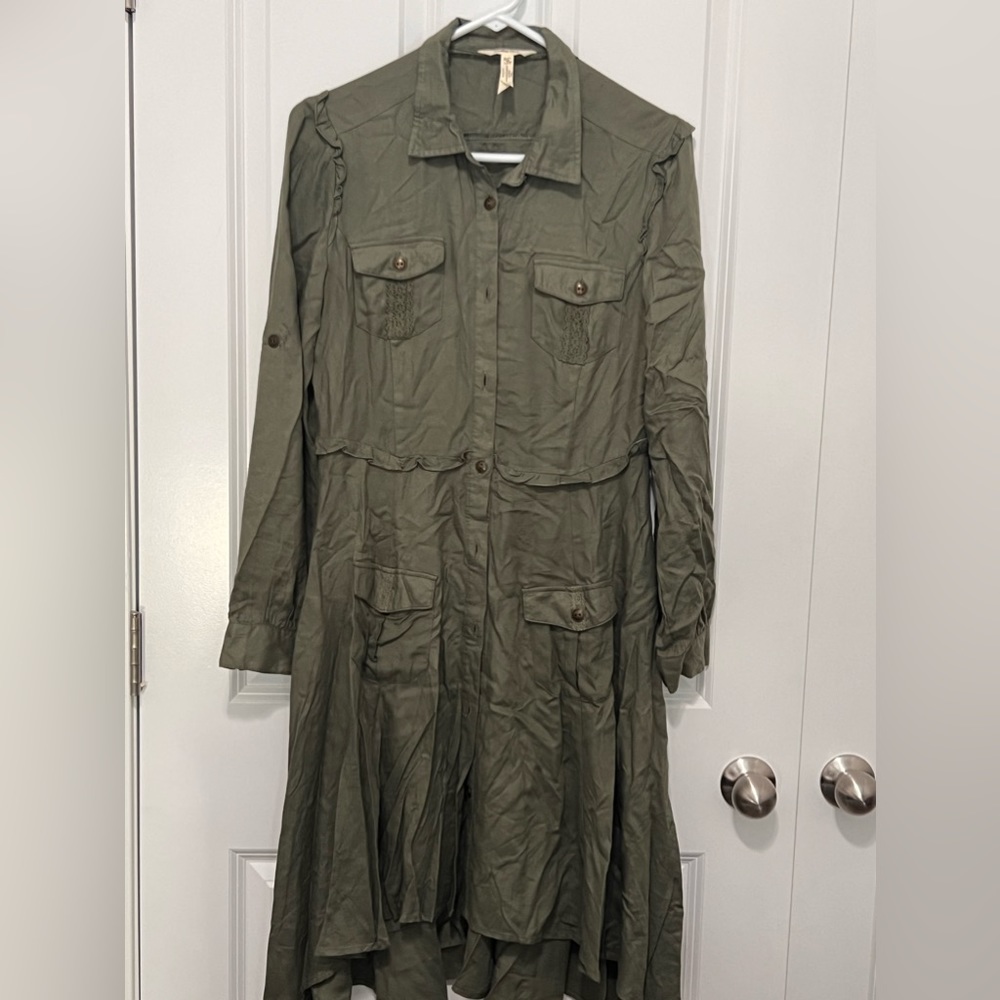 Matilda Jane Army Green Dress